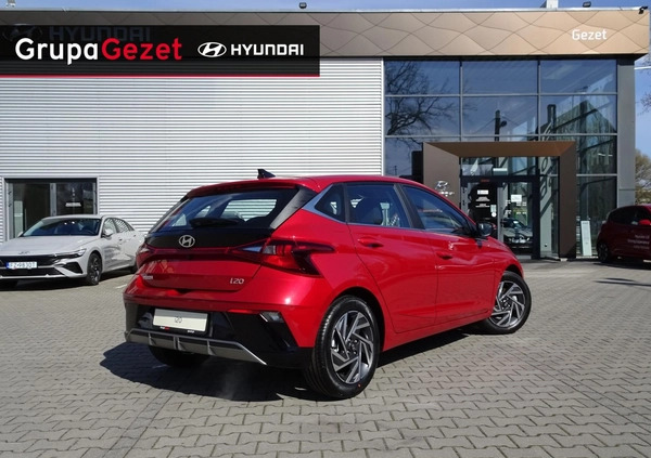 Hyundai i20 cena 83100 przebieg: 5, rok produkcji 2024 z Gościno małe 46